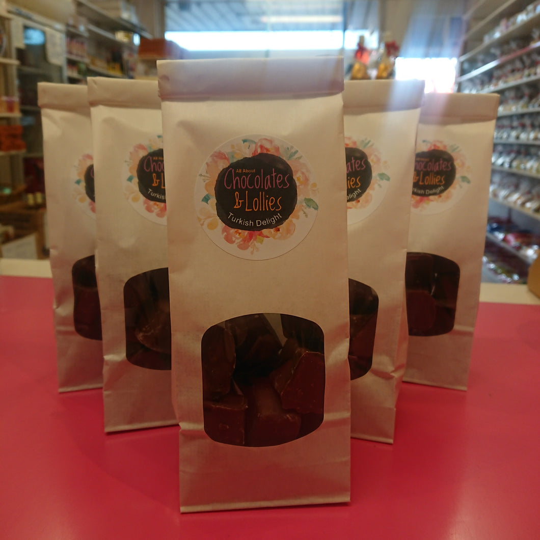 Gift Bag with Choc Turkish Delight