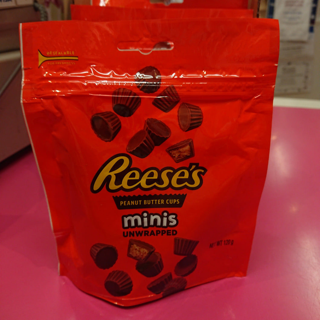 Reese's minis unwrapped