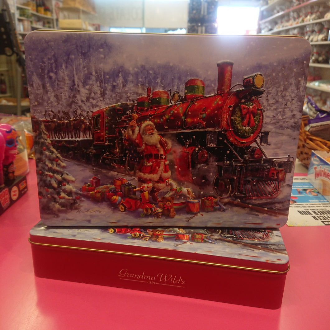 Grandma Wild's Biscuits Santa, train & toys