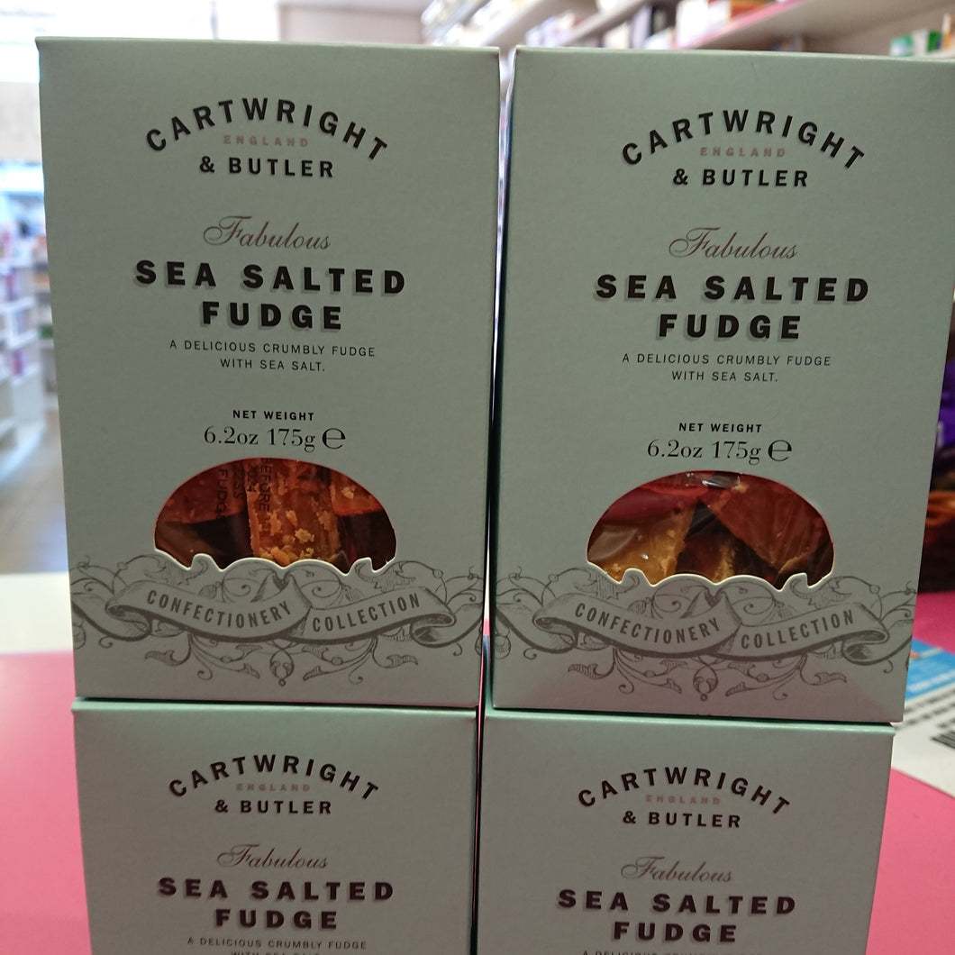 Cartwright & Butler sea salted fudge