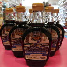 Load image into Gallery viewer, Canadian Organic Blueberry Maple Syrup
