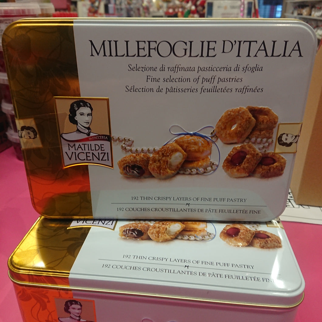 Millefoglie D'Italia filled puff pastries