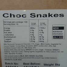 Load image into Gallery viewer, Chocolate Coated Snakes
