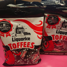 Load image into Gallery viewer, Walkers English Liquorice Toffee 150g
