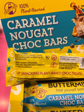Load image into Gallery viewer, Plant Powered Caramel Nougat Choccy Bar
