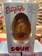 Load image into Gallery viewer, Belgian Milk Choc Egg filled with sour mix lollies
