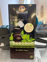 Load image into Gallery viewer, Sugarless Dark Chocolate &amp; Mint
