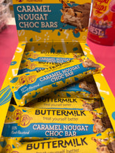 Load image into Gallery viewer, Plant Powered Caramel Nougat Choccy Bar
