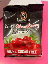 Load image into Gallery viewer, Sugarless Soft Licorice Strawberry
