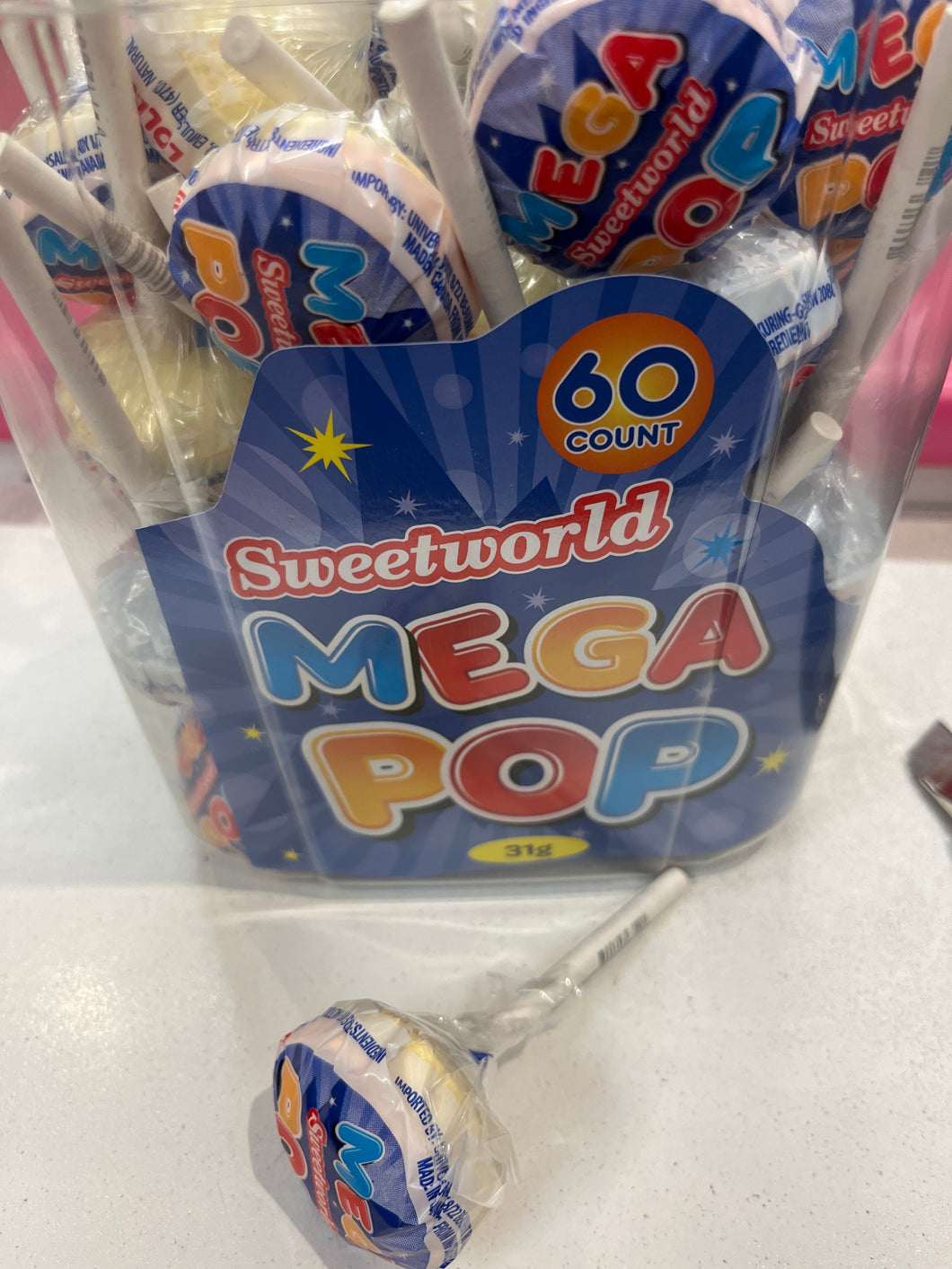 Sherbet Lollipops MEGA