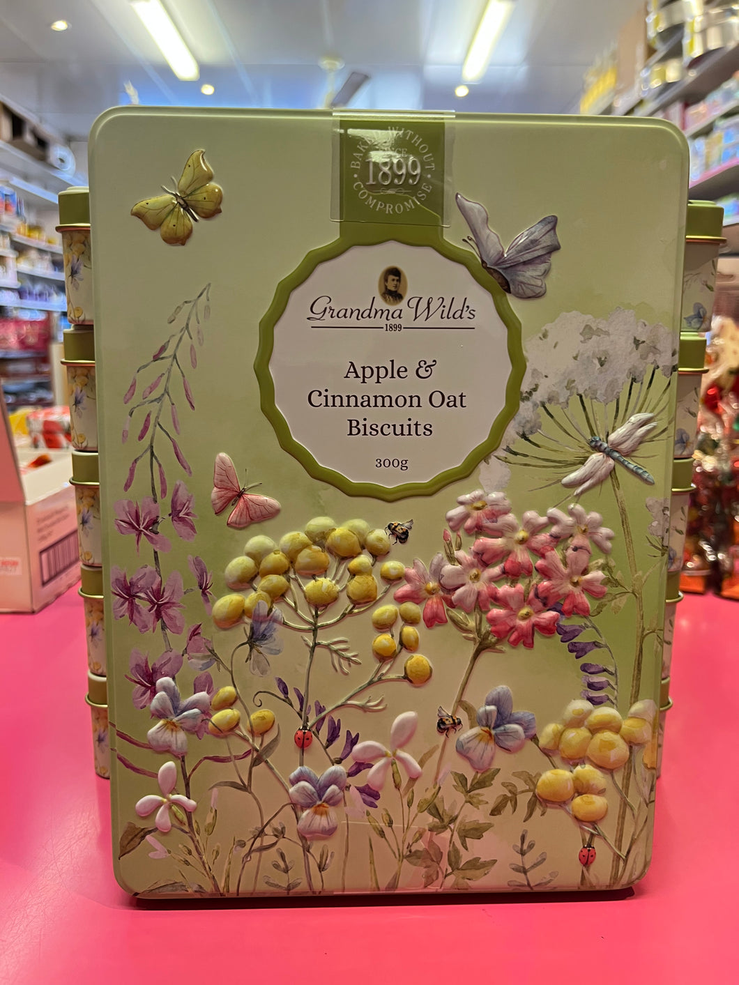 Grandma Wild's Biscuits Wildflower Meadow Tin