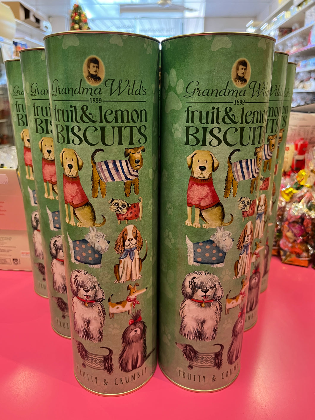 Grandma Wild's Biscuits Dogs in Jumpers