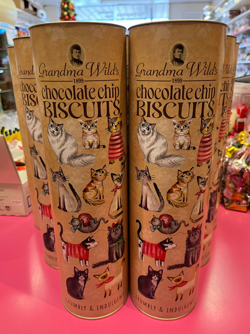 Grandma Wild's Biscuits Cats in Jumpers