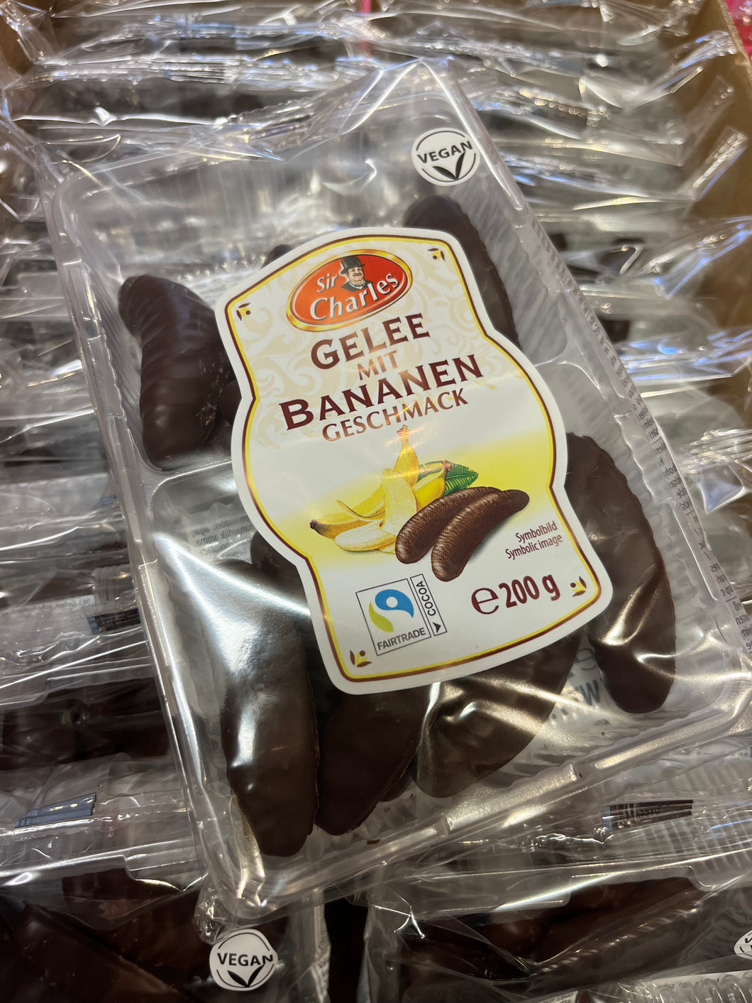 Jelly Banana with Chocolate
