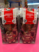 Load image into Gallery viewer, Chocolate Gingerbread Men in gift pouch
