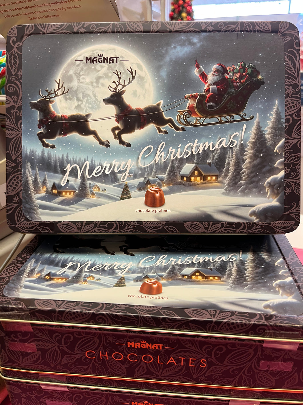 Merry Christmas Gift Tin