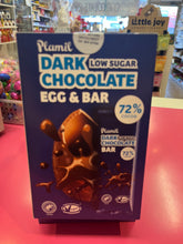 Load image into Gallery viewer, Plamil dark chocolate egg &amp; bar
