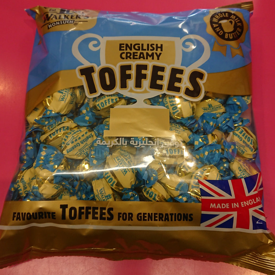 Walkers English Creamy Toffees 1kg