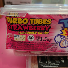 Load image into Gallery viewer, TNT Sour Turbo Tubes Strawberry
