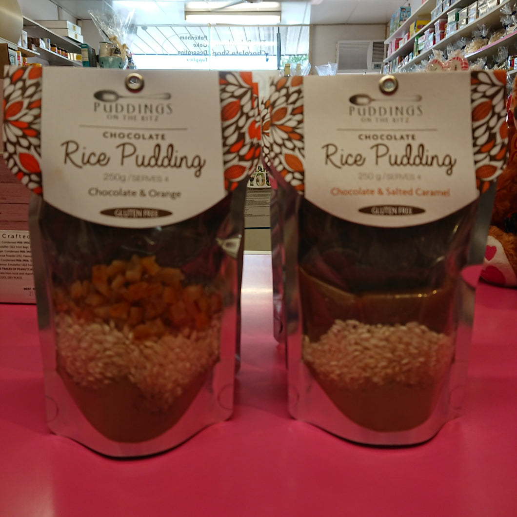 Chocolate Rice Puddings