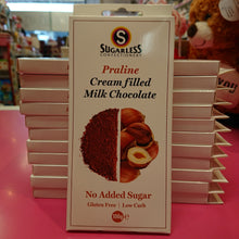 Load image into Gallery viewer, Sugarless Praline Cream filled Milk Chocolate

