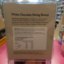 Load image into Gallery viewer, White Choc Sitting Bunny 70g
