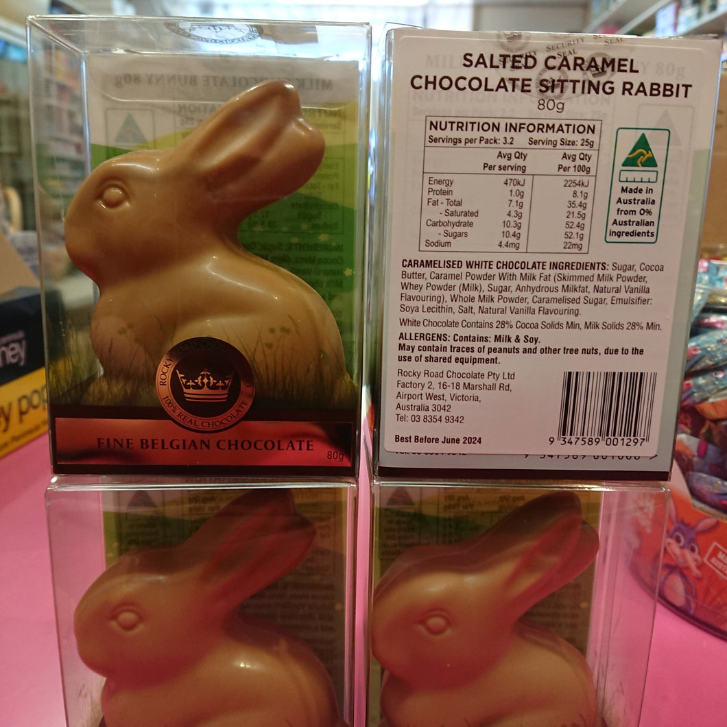 RRC 80g Salted Caramel Chocolate Rabbit