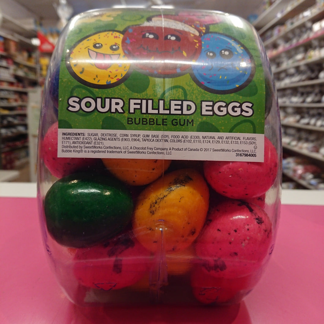 Sour Filled Eggs