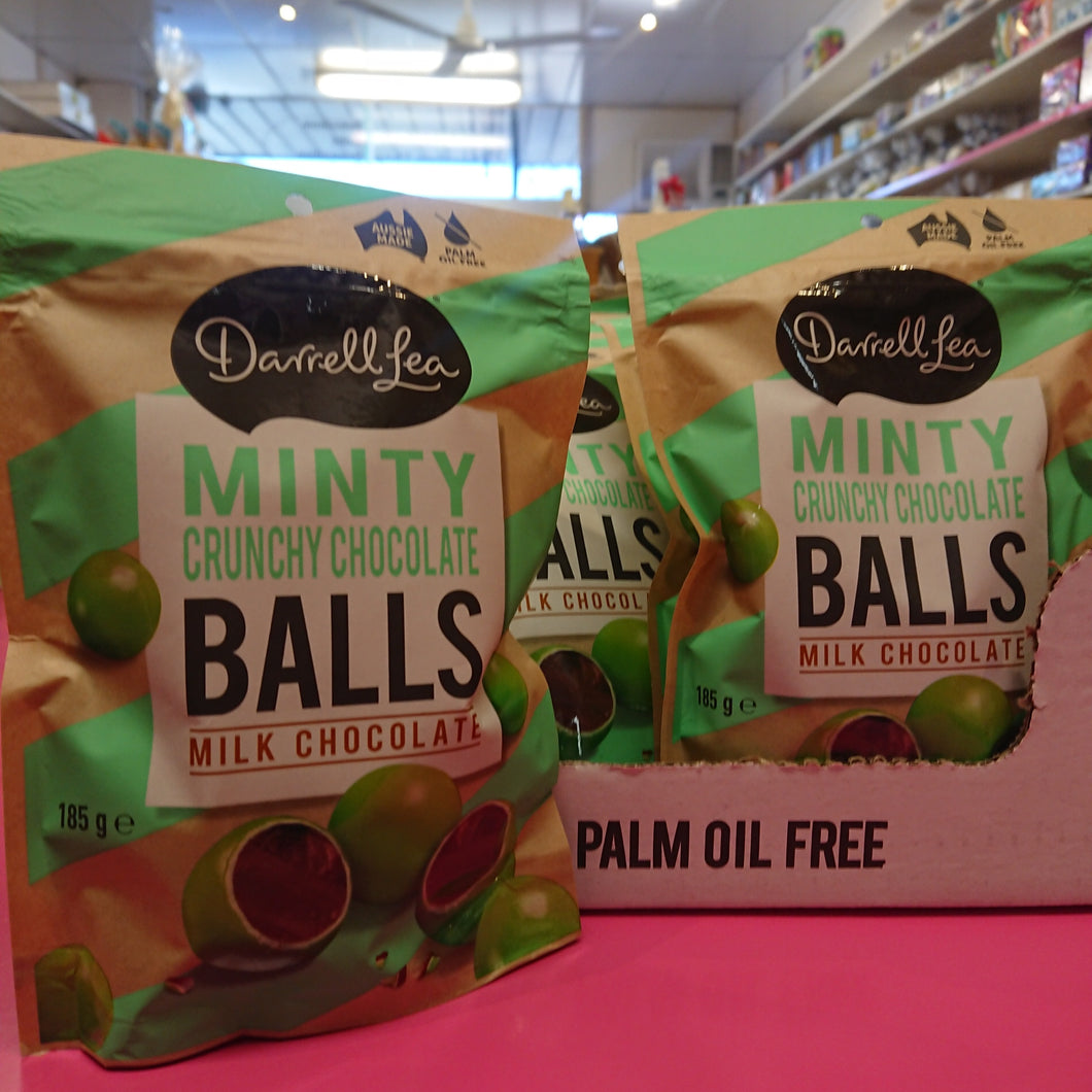 Darrell Lea Mint Crunchy Chocolate Balls