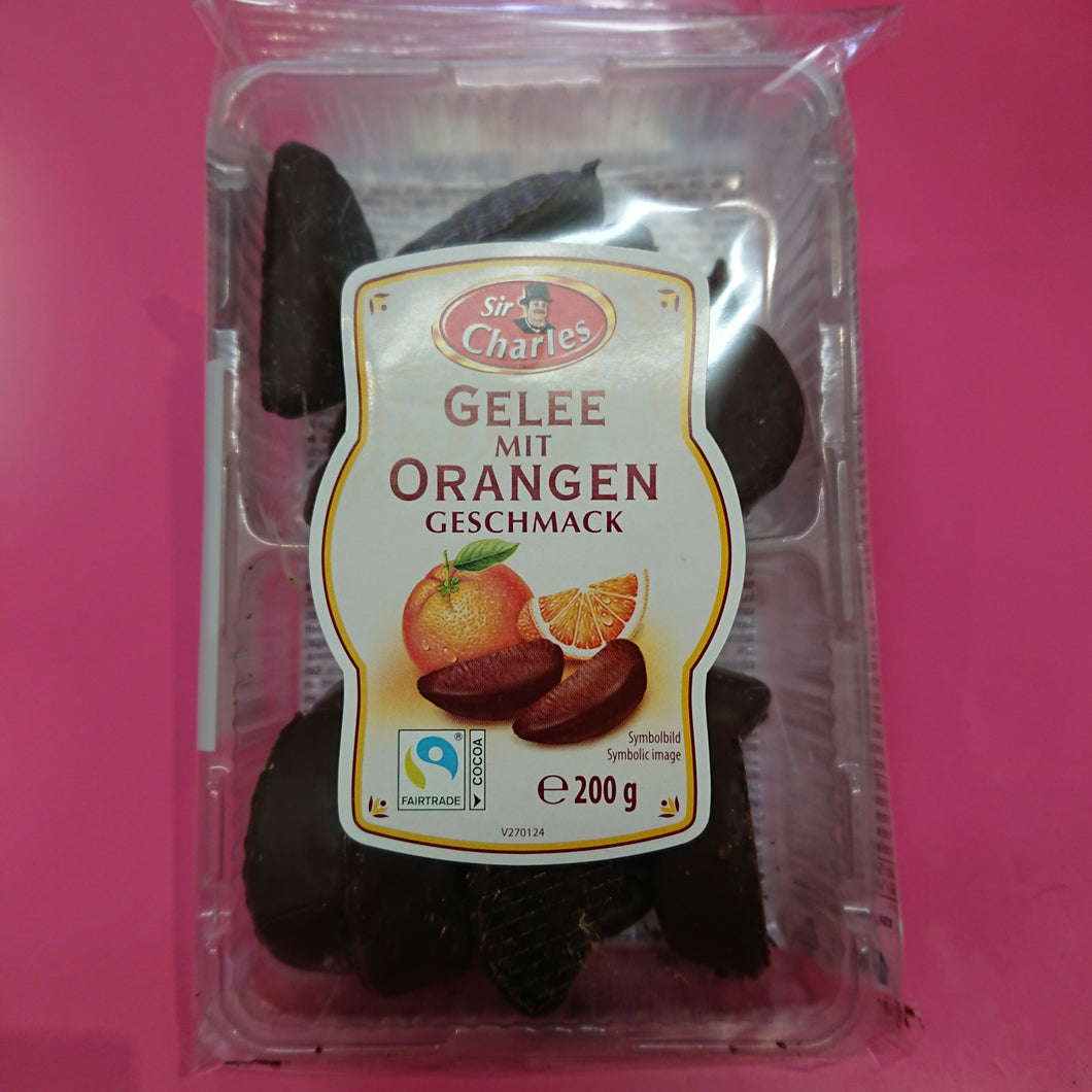 Jelly Orange slice in Chocolate