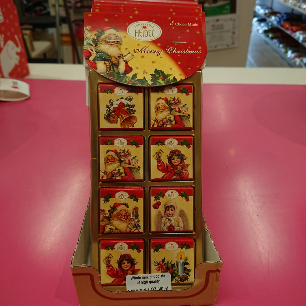 Heidel Chocolate Mini blocks (8) 40g