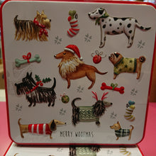 Load image into Gallery viewer, Grandma Wild&#39;s Biscuits Merry Woofmas Tin
