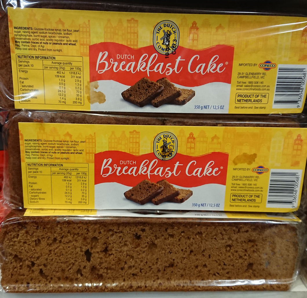 Dutch Company Breakfast Cake