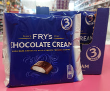 Load image into Gallery viewer, Fry&#39;s Chocolate Cream 3 pack
