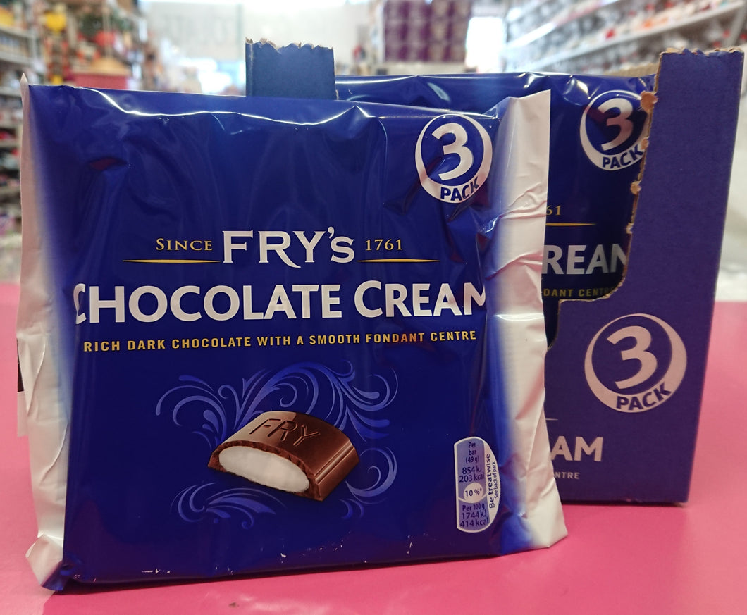 Fry's Chocolate Cream 3 pack